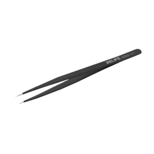 PINZAS ANTIESTATICAS SMD NO MAGNETICAS PUNTIAGUDAS DE ACERO INOXIDABLE