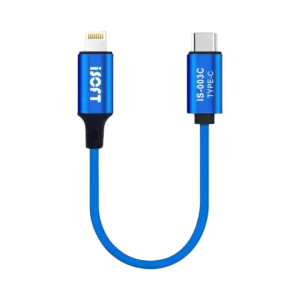 CABLE TIPO-C A LIGHTNING PARA TRANSMISION DE DATOS DE ANDROID A IPHONE
