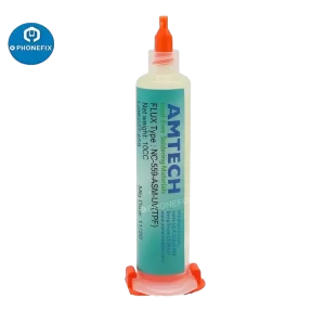 FLUX PASTA DE SOLDADURA BGA SIN PLOMO DE BAJO RESIDUO 10CC