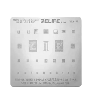 PLANTILLA DE ACERO PARA REBALING PARA iPHONE 13 PRO/MAX/MINI