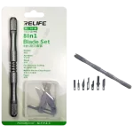 JUEGO DE CUCHILLAS MULTIFUNCION 8 EN 1