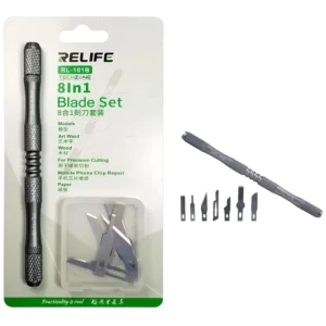 JUEGO DE CUCHILLAS MULTIFUNCION 8 EN 1