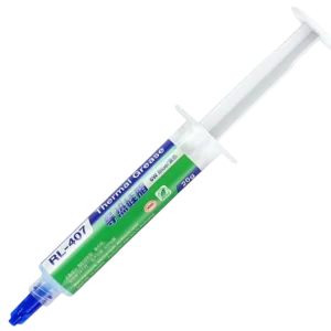 PASTA TERMICA EN GERINGA DE 20G 6W/MK AZUL Y ROSADO