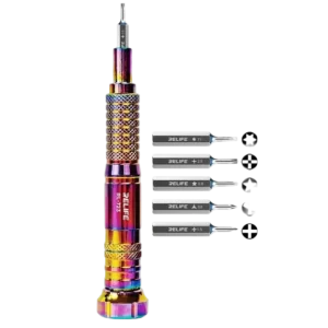 DESTORNILLADOR TORX DE TRINQUETE CON PIEZAS DESMONTABLES 5 EN 1