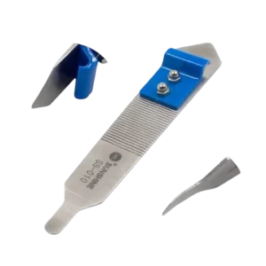 ESPATULA DE METAL CON PALANCA PARA DESMONTAJE DE REPARACIÓN DE TELEFONOS