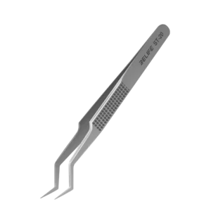 PINZA CURVA DE PRECISIÓN DE ACERO INOXIDABLE NO MAGNÉTICA