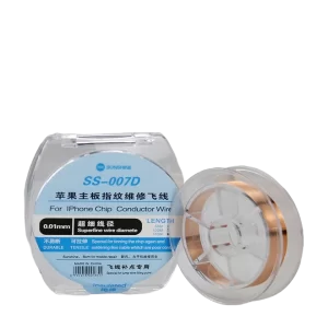 HILO ALAMBRE FINO DE PLATA PARA CIRCUITOS FLEXIBLES DE PRECISION